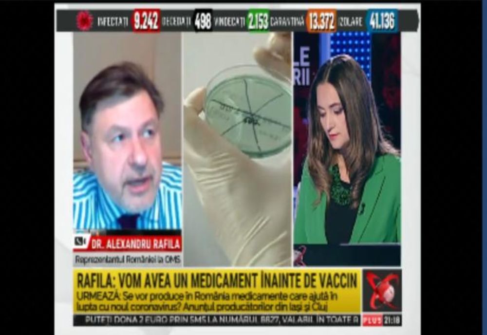 Alexandru Rafila a precizat ultimele detalii cu privire la situația extinderii virusului corona în România