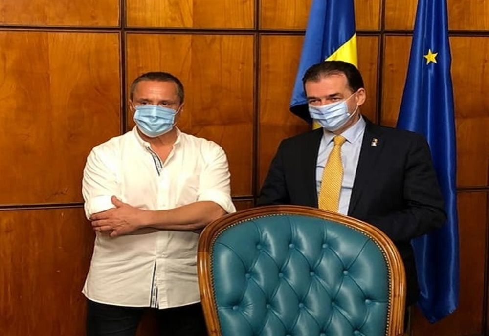 Actorul Claudiu Bleonț candidează la primărie: ”Mulțumesc sincer, Ludovic Orban”