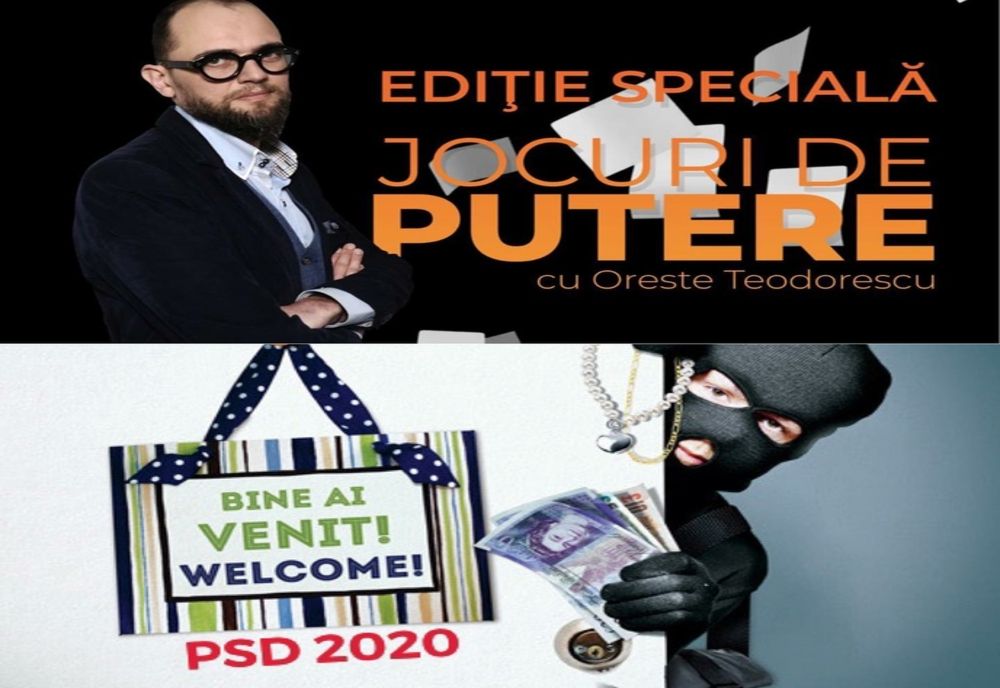 ”Jocuri de putere” cu Oreste Teodorescu: Hoțul striga hoții!