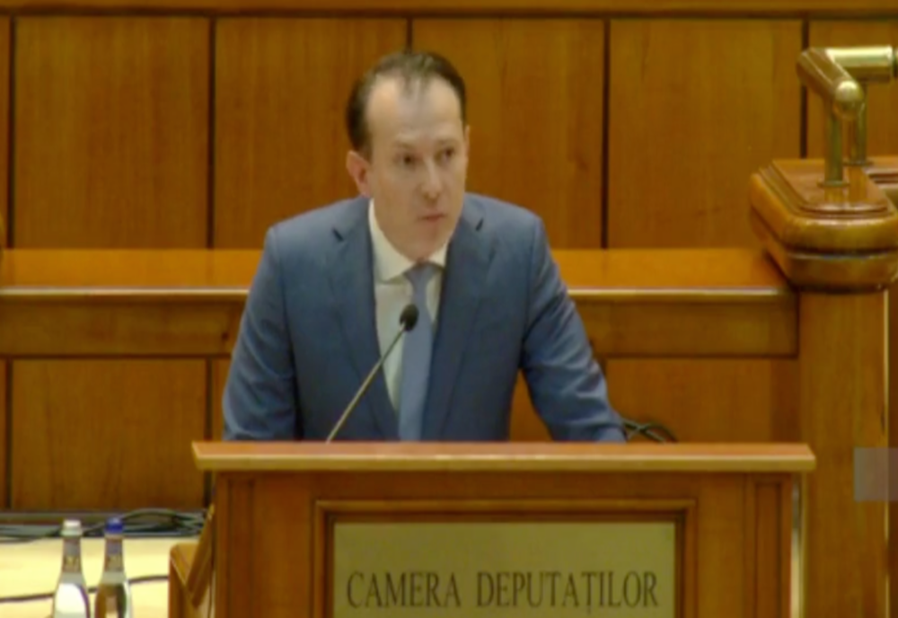Premierul Cîțu în Parlament: „Alimentele sunt ieftine, puterea de cumpărare crește, românii sunt fericiți”