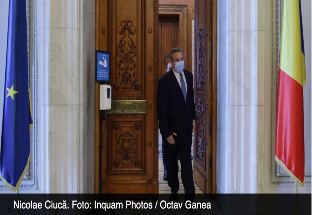 Nicolae Ciucă a depus la Parlament programul de guvernare: Este centrat pe rezolvarea pandemiei și criza prețurilor