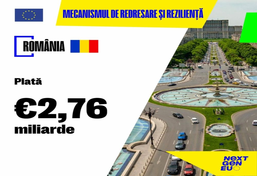  Europarlamentarul Dan Motreanu: România a primit încă 2,76 miliarde de euro prin PNRR