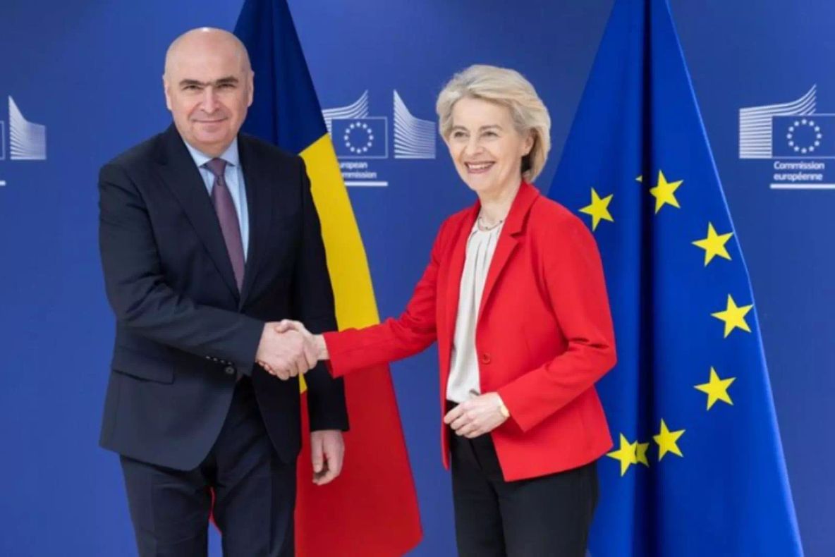 Ilie Bolojan, după discuțiile cu Ursula von der Leyen: „Vom folosi eficient fondurile europene pentru susținerea economiei”
