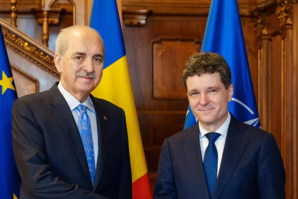 Nicușor Dan, întâlnire cu președintele Marii Adunări Naționale a Turciei: ”Țările noastre poartă o responsabilitate specială pentru menținerea păcii în această regiune”