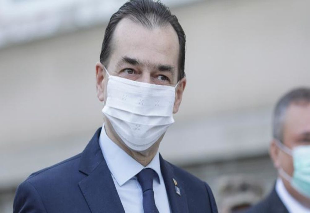 Premierul Ludovic Orban,  vizită  de urgență la Spitalul Modular pentru pacienții Covid-19, construit în curtea Spitalului Elias