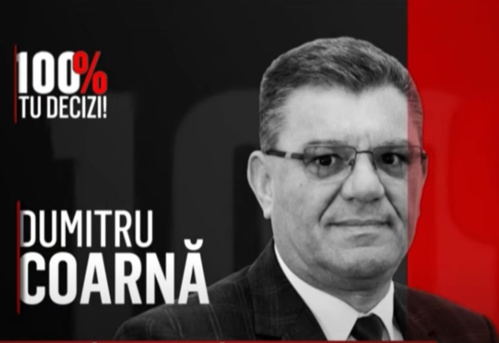 100% TU DECIZI! Dumitru Coarnă, prea bolnav să fie polițist, vrea să fie deputat