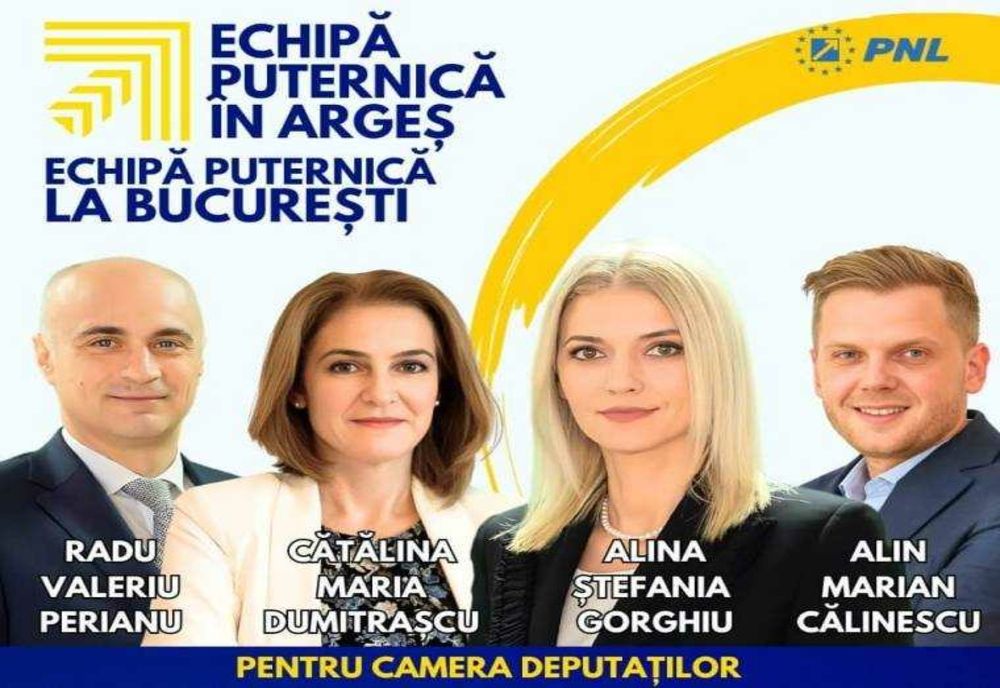 LISTA CANDIDAȚILOR PNL ARGEȘ PENTRU ALEGERILE PARLAMENTARE